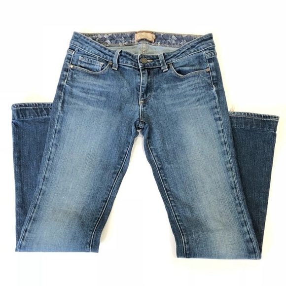 Paige Hollywood Hills Boot-Cut Jean's! Size 27 - Picture 1 of 6